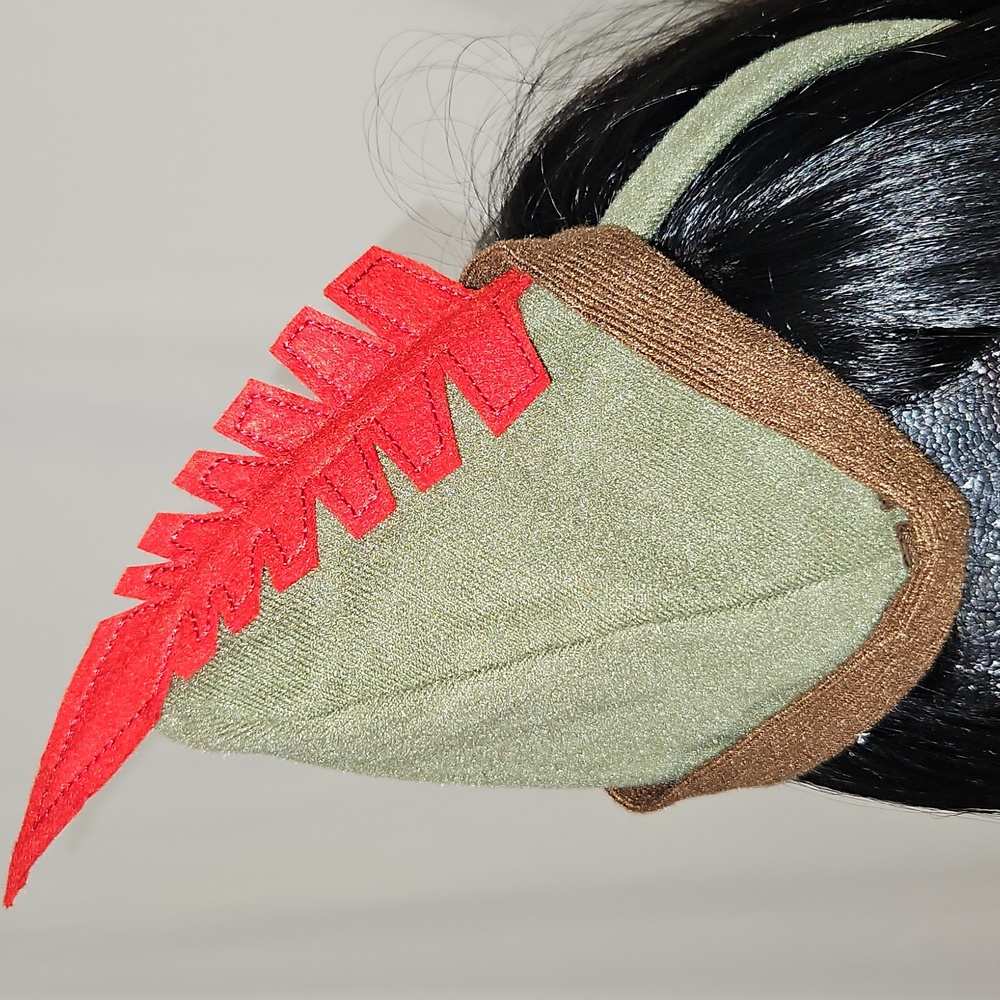 Spirit Archer Costume / Dress Mini Hat Purse Boot Covers Size L(14-16) - Picture 3 of 8